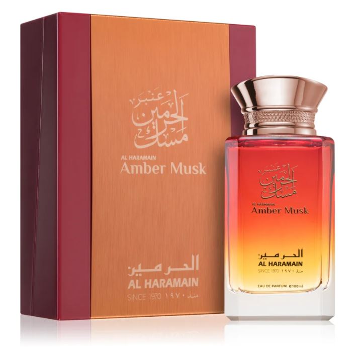 Parfum Amber musk par Al Haramain unisexe, 100ml