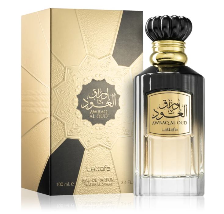 Parfum Awraq Al Oud par Lattafa unisexe, 100ml