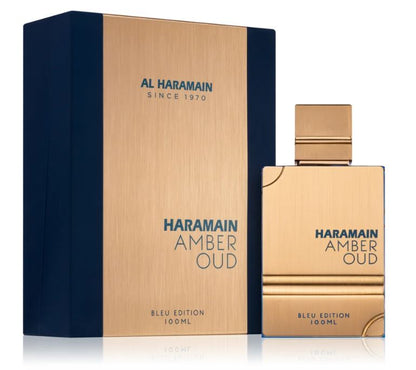 Parfum Amber Oud bleu par Al Haramain unisexe, 60ml