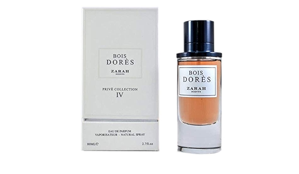 Parfum Bois dorès par Privezarah, pour homme, 80ml