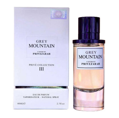 Parfum Grey Mountain par Privazarah, unisexe, 80ml