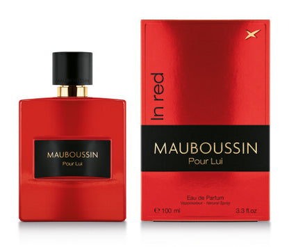 Parfum PourLui In Red par Mauboussin pour homme, 100ml