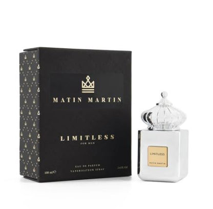 Parfum Limitless de Matin Martin pour homme, 100ml