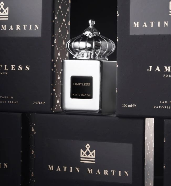 Parfum Limitless de Matin Martin pour homme, 100ml