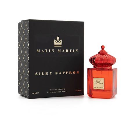 Parfum Silky saffron par Matin Martin unisexe, 100ml