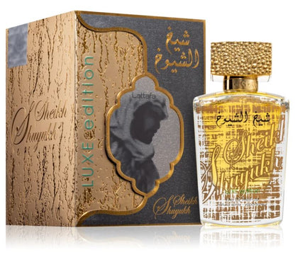 Parfum Sheikh Al Shuyukh, Luxe édition, par Lattafa unisexe, 100ml