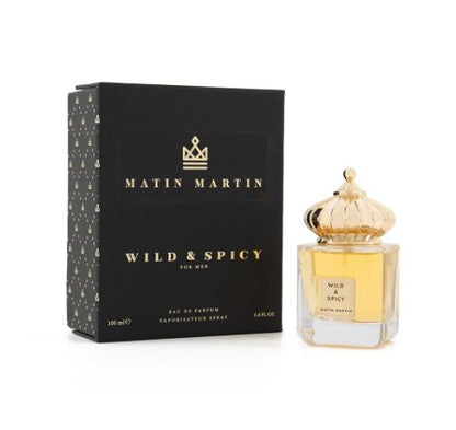 Parfum Wild & Spicy par Matin Martin pour homme, 100ml